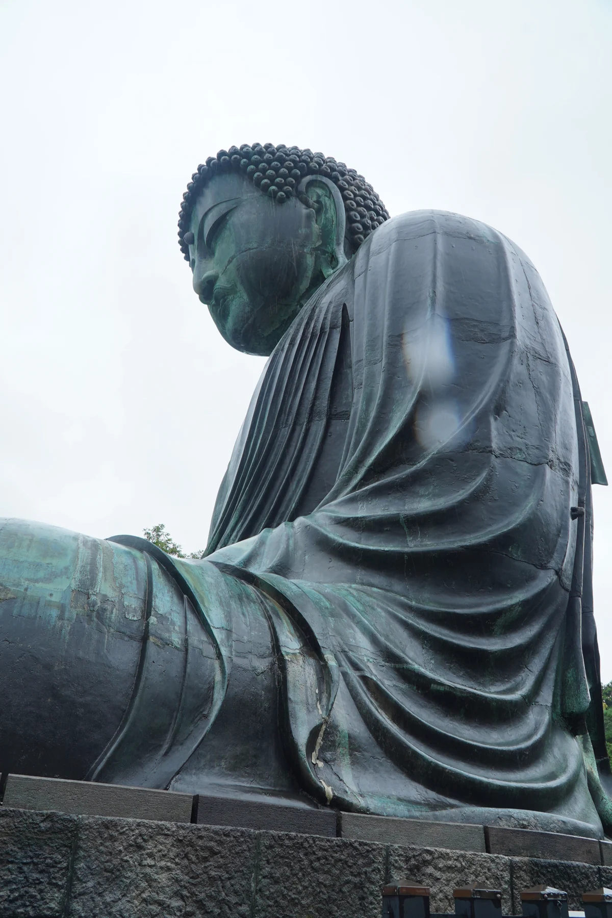 鎌倉大仏 横からの姿